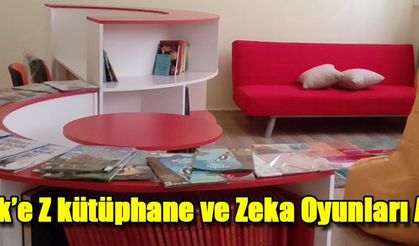 Ermenek’e Z kütüphane ve Zeka Oyunları Atölyesi