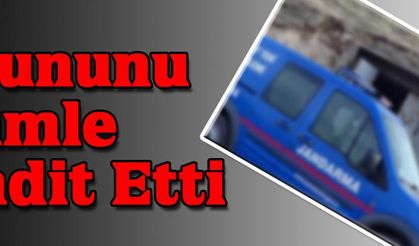 Torununu Ölümle Tehdit Etti