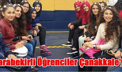 Kazımkarabekirli Öğrenciler Çanakkale’yi Gezdi