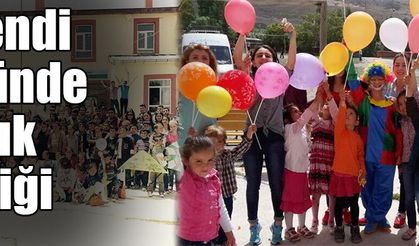 Berendi Köyünde Çocuk Şenliği