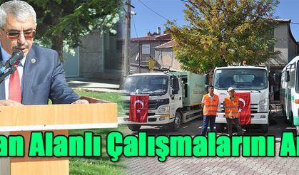 Başkan Alanlı Çalışmalarını Anlattı