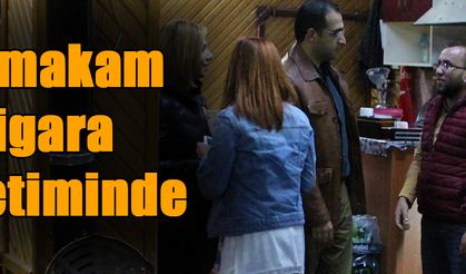 Kaymakam Sigara Denetimine Çıktı