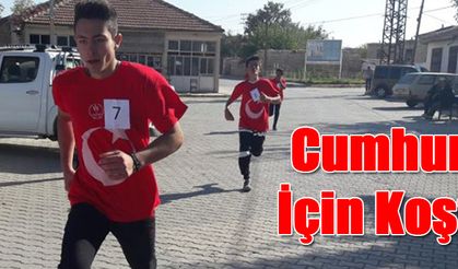 Kazımkarabekir’de Cumhuriyet İçin Koştular