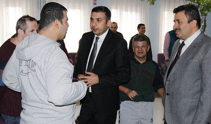 Kaymakam Tabakcıoğlu’ndan Rehabilitasyon Merkezine Ziyaret
