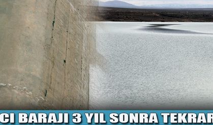 AYRANCI BARAJI 3 YIL SONRA TEKRAR TAŞTI