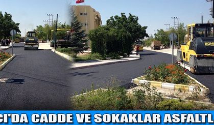 AYRANCI'DA CADDE VE SOKAKLAR ASFALTLANIYOR 
