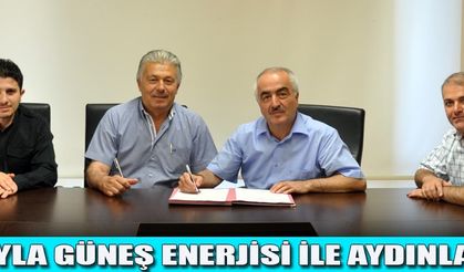 BAŞYAYLA GÜNEŞ ENERJİSİ İLE AYDINLANIYOR