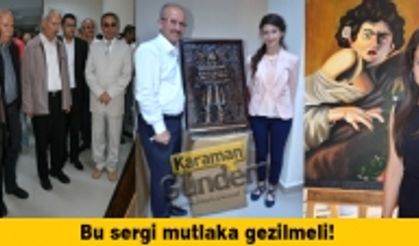 Karaman Güzel Sanatlar Lisesi Yıl Sonu Resim Sergisi