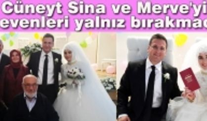 Cüneyt Sina ve Merve Koca'nın düğün merasimi