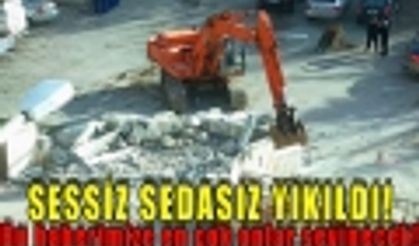 Karaman Devlet Hastanesinin Otopark Girişi Yıkıldı