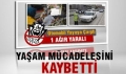 İbrahim Öktem Caddesi otomobil yayaya çarptı 1 ölü