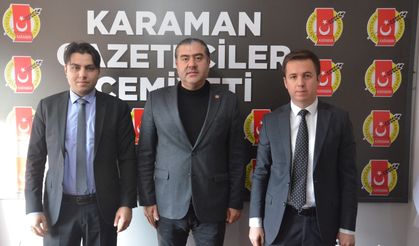 Akdoğan ve Yılmaz’dan Gazetecilere Ziyaret
