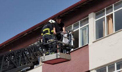 Ermenek’te Öğrenciler Yangın Eğitimi Verildi