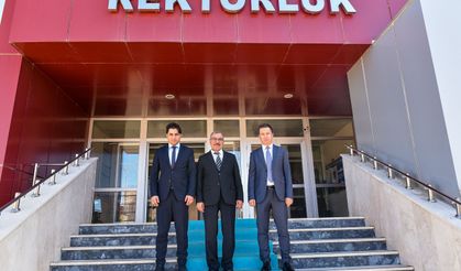 Başsavcı ve Adalet Komisyonu Başkanından Rektör Gavgalı’ya Ziyaret