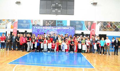 Karaman’da Spor Okulları Açılış Töreni Yapıldı