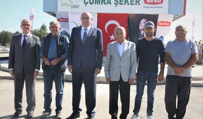 Çumra Şeker Fabrikası'nda Pancar Alım Kampanyası Başladı