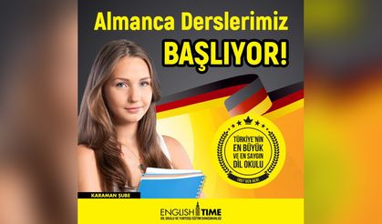 Almanca Dersleri Başlıyor