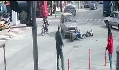 Kaza Anı Güvenlik Kameralarına Yansıdı