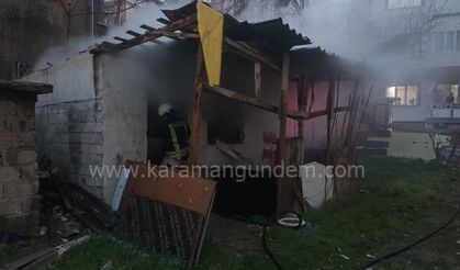 Karaman’da Aşevinde Yangın