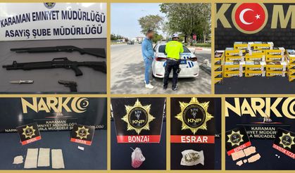 Karaman’ın Emniyeti Emin Ellerde