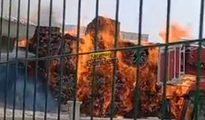 OSB’de Yangın! Kullanılamaz Hale Geldiler