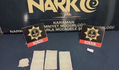 Karaman’a Kokain Getiren Şahıslar Enselendi