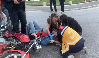 Karaman’da Minibüs Motosiklete Arkadan Çarptı: 1 Yaralı