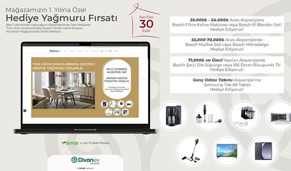 Karaman Divanev 1. Yaşını Kutluyor, Müşterilerine Özel Hediye Yağmuru Sizlerle!