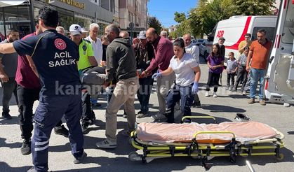 Yola Savrulan Motosiklet Sürücüsü Ağır Yaralandı