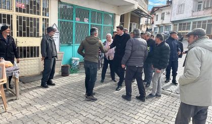 Erdoğan, Aşağıçağlar Köyünde
