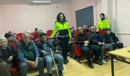 Karaman'da Yaşlılar İçin Trafik Güvenliği Eğitimi