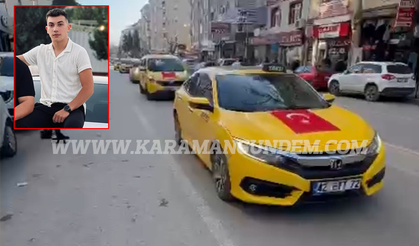 Taksiciler Cinayete Kurban Giden Eren İçin Ayaklandı!