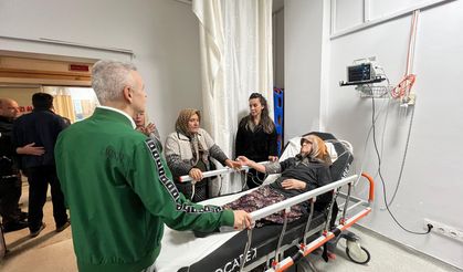 Vali Çiçekli’den Hastane Ziyareti
