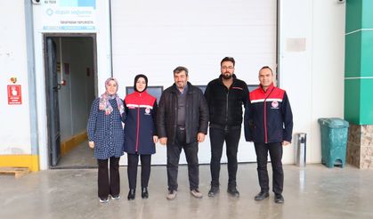 Kızıldenizler Soğuk Hava Deposuna Ziyaret