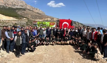 Kaymakam Erdoğan Orman Haftası'nda Fidan Dikti