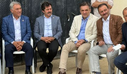 TBMM ZİRAİ DON KOMİSYONU ÜYELERİ, KARAMAN'DA ELMA BAHÇELERİNİ İNCELEDİ