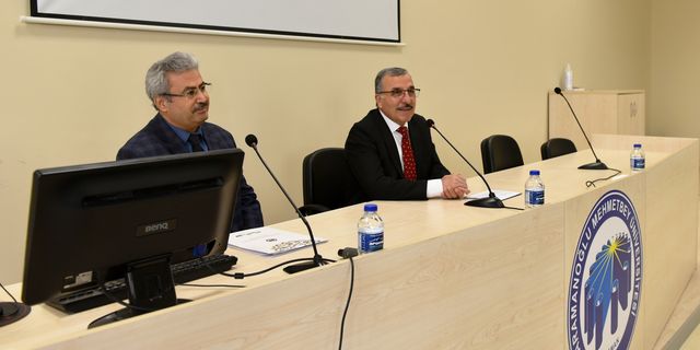 Rektör Gavgalı Akademisyenlerle Buluştu