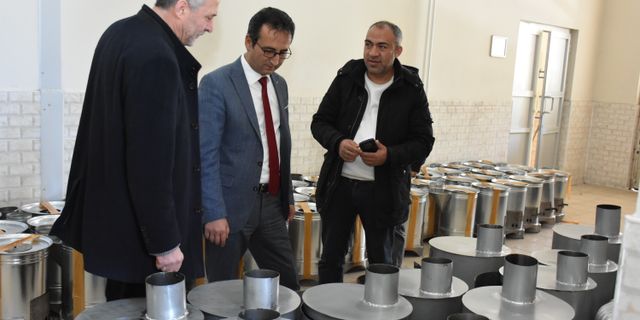 Depremzedeler İçin Üretilen Sobalar Afet Bölgesine Gönderildi