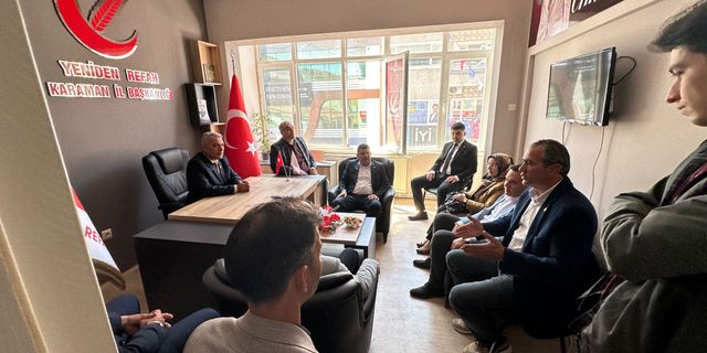 AK Parti Teşkilatından Yeniden Refah Partisine Ziyaret