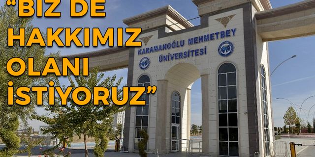 KMÜ Öğrencilerinden Ortak Bildiri