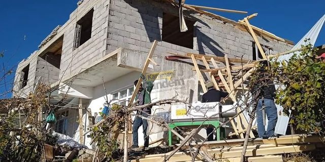Şiddetli Rüzgâr Kırdı Geçirdi!