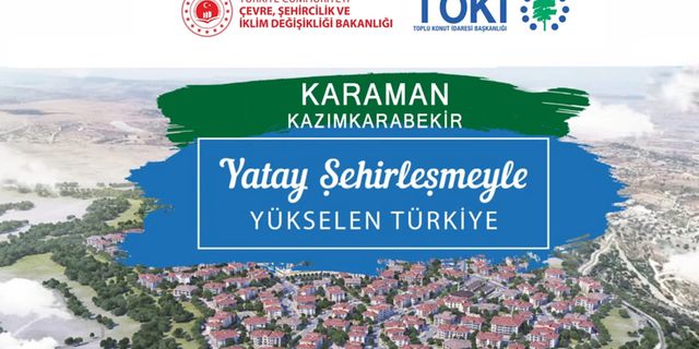 Karaman’da TOKİ Konutları Kurası Çekildi