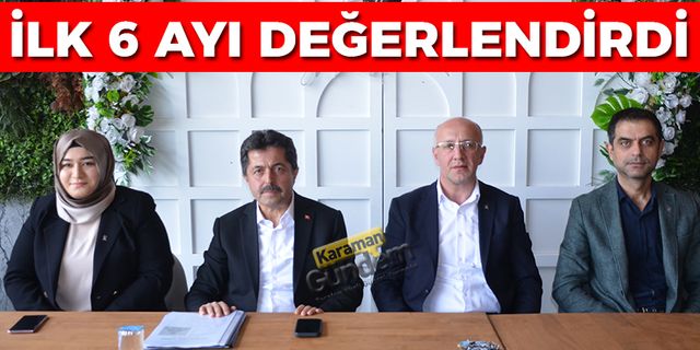 Sağlam; “Hep Birlikte, Karaman'ı Daha Parlak Bir Geleceğe Taşıyacağız”