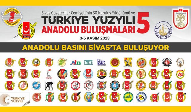 TGF Anadolu Buluşmaları Sivas’ta Başlıyor