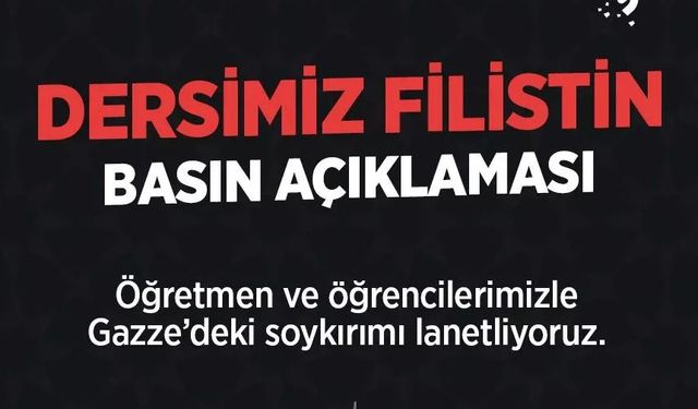 “Yaşasın Filistinli Çocuklar, Yaşasın Özgür Filistin”