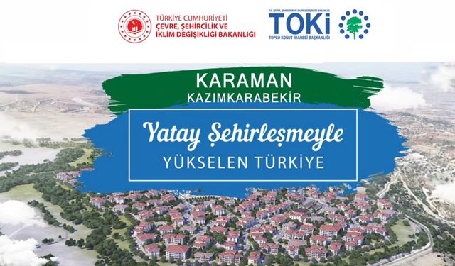 Karaman’da TOKİ Konutları Kurası Çekildi