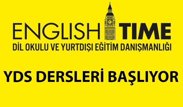 YDS Dersleri Başlıyor