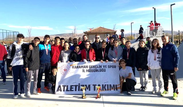 Karaman Atletizm Takımı Türkiye Finallerinde