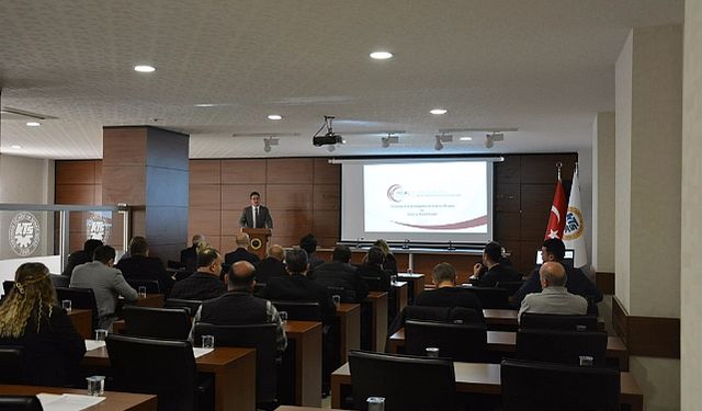 KTSO'da Ticarette Helal Belgelendirmenin Önemi Anlatıldı