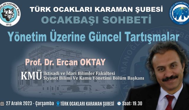 2023 Yılının Son Ocakbaşı Sohbeti Düzenlenecek